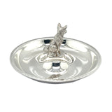 Silver Fox Trinket Dish