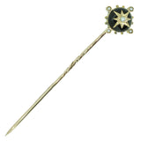 Onyx & Pearl Stick Pin