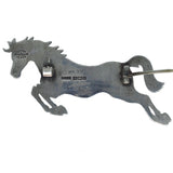 Silver Ivan Tarratt Horse Brooch