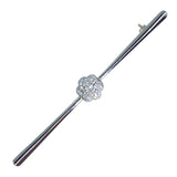 vintage diamond stock pin