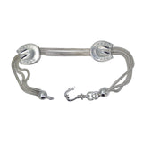 Silver Horse Shoe Bracelet