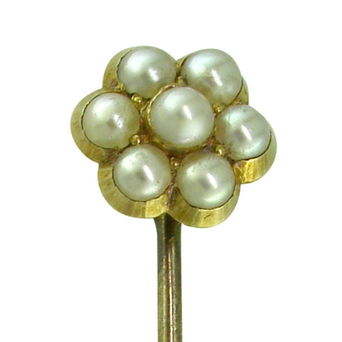 Pearl Cluster Stick Pin