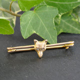 Fox Head Stock Pin
