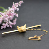 Fox Head Stock Pin