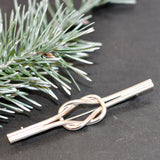 Silver 'Knot' Stock Pin