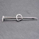 Silver Stock Pin