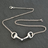 Horse Bit Pendant Necklace