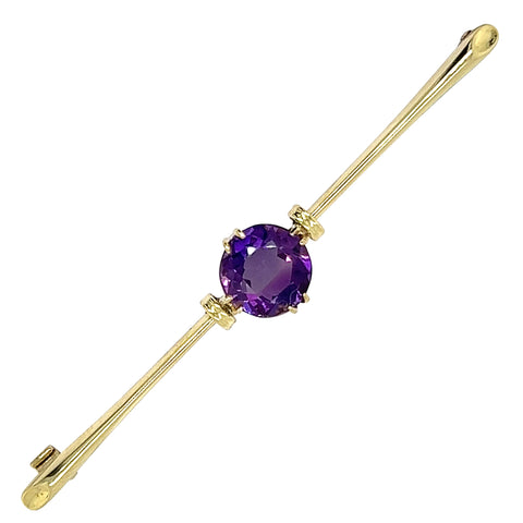 Amethyst Stock Pin