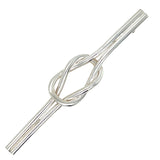 Silver 'Knot' Stock Pin