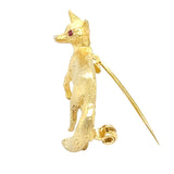 Fox Brooch