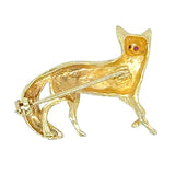 Fox Brooch