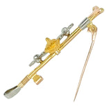 Fox Head & Bit Stock Pin
