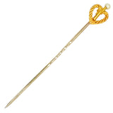 Pearl & Heart Tie Pin