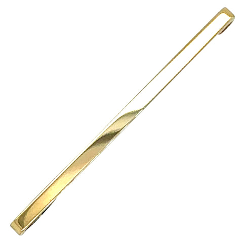 Plain Gold Bar Stock Pin