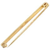 Plain Gold Bar Stock Pin
