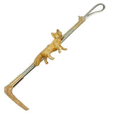 Fox on Whip Stock Pin