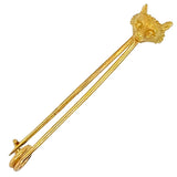 Fox Head Stock Pin
