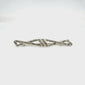 Silver Marcasite Stock Pin