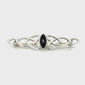 Silver & Onyx Stock Pin