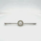 Marcasite & Pearl Stock Pin