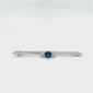 Sapphire & Diamond Stock Pin