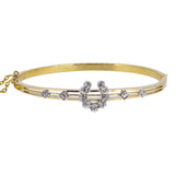 antique diamond bangle