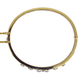 Diamond Horse Shoe Bangle