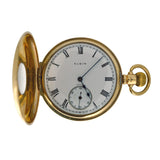 half hunter pocket watch