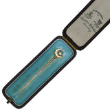 Pearl Crescent & Star Stick Pin
