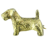 Terrier Brooch