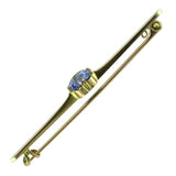 Sapphire Stock Pin