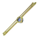 Sapphire Stock Pin