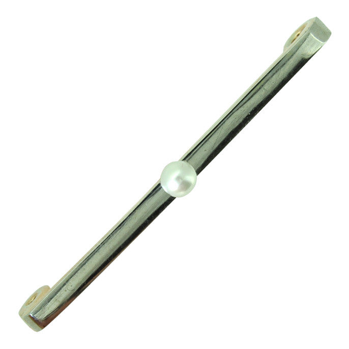 Single Pearl Stock Pin