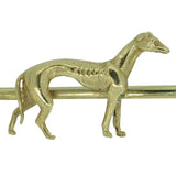 9ct Greyhound Brooch/Tie Pin