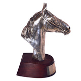 Silver Horse Head Model
