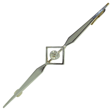 Single Diamond Stock Pin