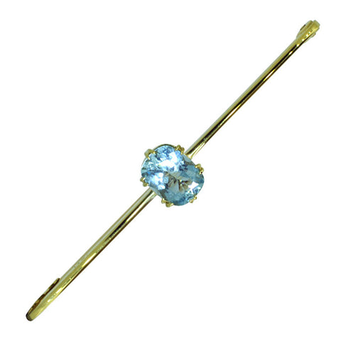 Aquamarine Stock Pin