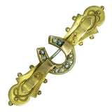 Victorian Horse Shoe Stock Pin