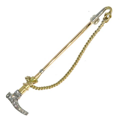 Diamond Hunting Whip Stock Pin