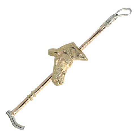 Horse Head on Whip Stock Pin