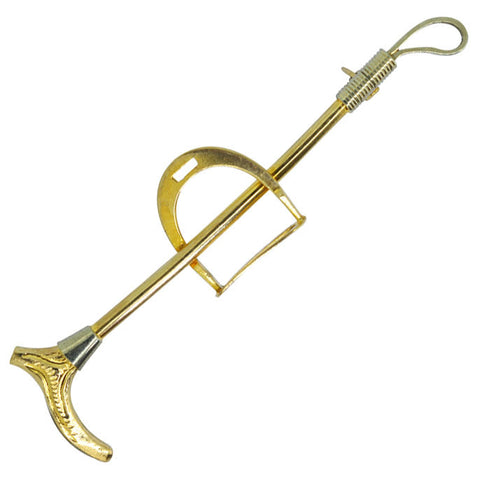 Whip and Stirrup Stock Pin