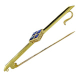 Sapphire Stock Pin