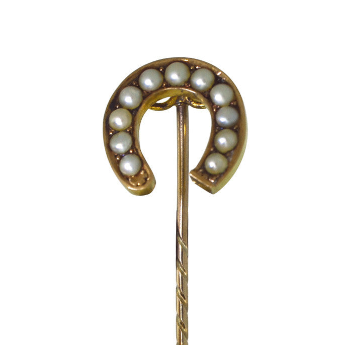 seed pearl stick pin