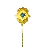turquoise stick pin