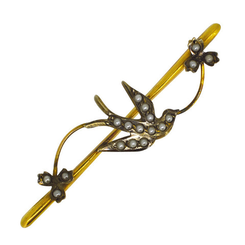 Swallow Stock Pin