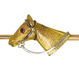Horse Head on Whip Stock Pin