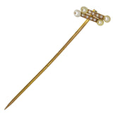 Diamond & Pearl Stick Pin