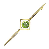 peridot stock pin