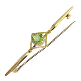 Peridot Stock Pin