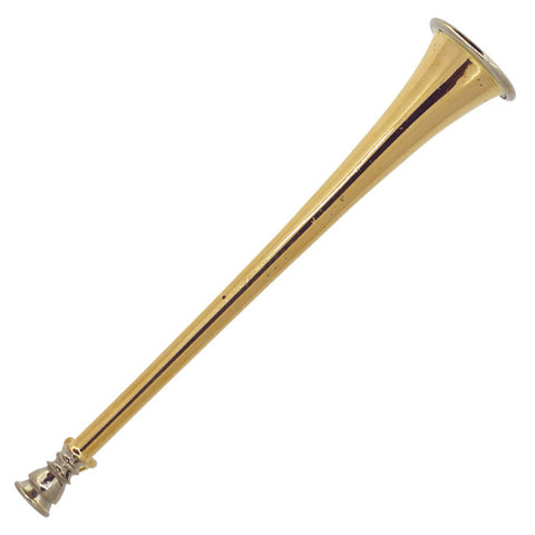 Rose Gold Hunting Horn Stock Pin
